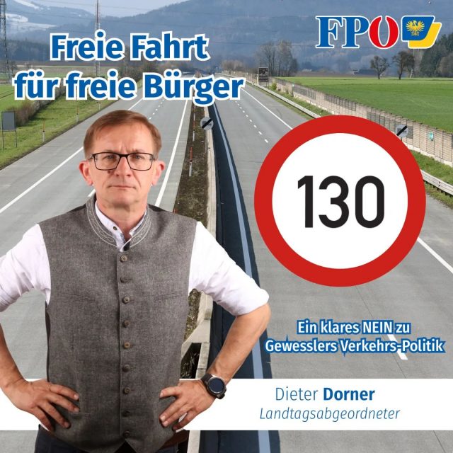 Die grüne Verbotspartei schwingt wieder einmal die Ökofaschismus-Keule. Zuerst den Lobautunnel, S8, S34 und zahlreiche andere Straßenbauprojekte in Niederösterreich verhindern und jetzt will diese als Ministerin getarnte Klimaaktivistin auch noch ein Tempo 100 auf Autobahnen. 
Die Devise muss lauten: Freie Fahrt für Freie Bürger!

#freiefahrtfürfreiebürger
#gewesslermussweg
#tempo100
#tempo100neindanke
#ökofaschismus
#fpoenoe
#fpoe