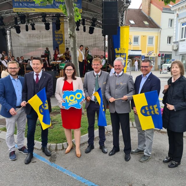 Auftakt zur 100 Jahre Niederösterreich Feier im Bezirk Mistelbach.
#niederösterreich
#100jahreniederösterreich 
#mistelbach